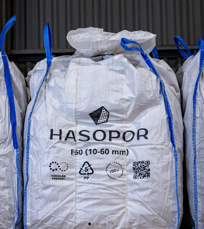 Hasopor skumglas F60 10-60 mm